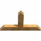 Ekena Millwork Portland Rough Sawn Timber Gable Bracket, Western Red Cedar, 48"W x 28"H x 4"D x 6"F, 14/12 Pitch GBW048X28X0406POR00RWR - alternate 3